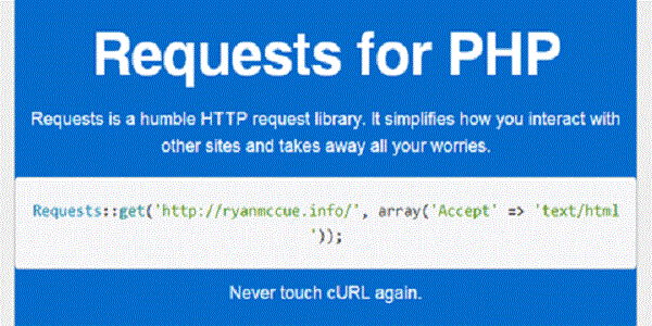 Requests PHP library