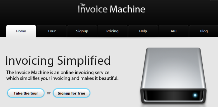 Invoice machine