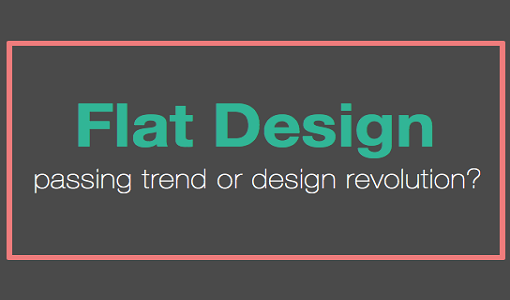 Flat design thrives